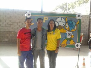 Festival de Dança E.M Bárbara Maria Salomão, Com os Professores Helbert Brey Gil, Viviane Marra. Junho de 2014.