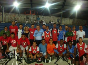 Final do Torneio de futsal do Ratecos 2010
