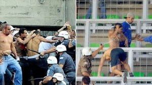 Brigas de torcidas morumbi independência