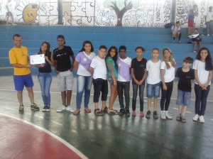 Equipe 704 campeã do Festival de volei "Ratec