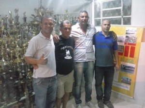 Nino Severiano, Buião, Serjão Presidente, e Léo Diretor