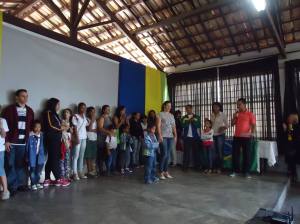 Premiação aos Vencedores do Concurso com Mônica Cordenadora Pedagógica da rede